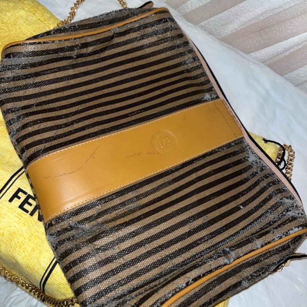 💛Vintage Fendi Striped Crossbody💛 - Picture 4 of 11
